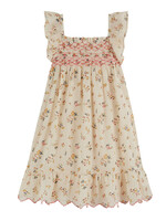 EMILE ET IDA EMILE&IDA dress SMOCK EMBROIDERED