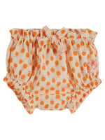 EMILE ET IDA EMILE&IDA baby BLOOMER MANDARINE