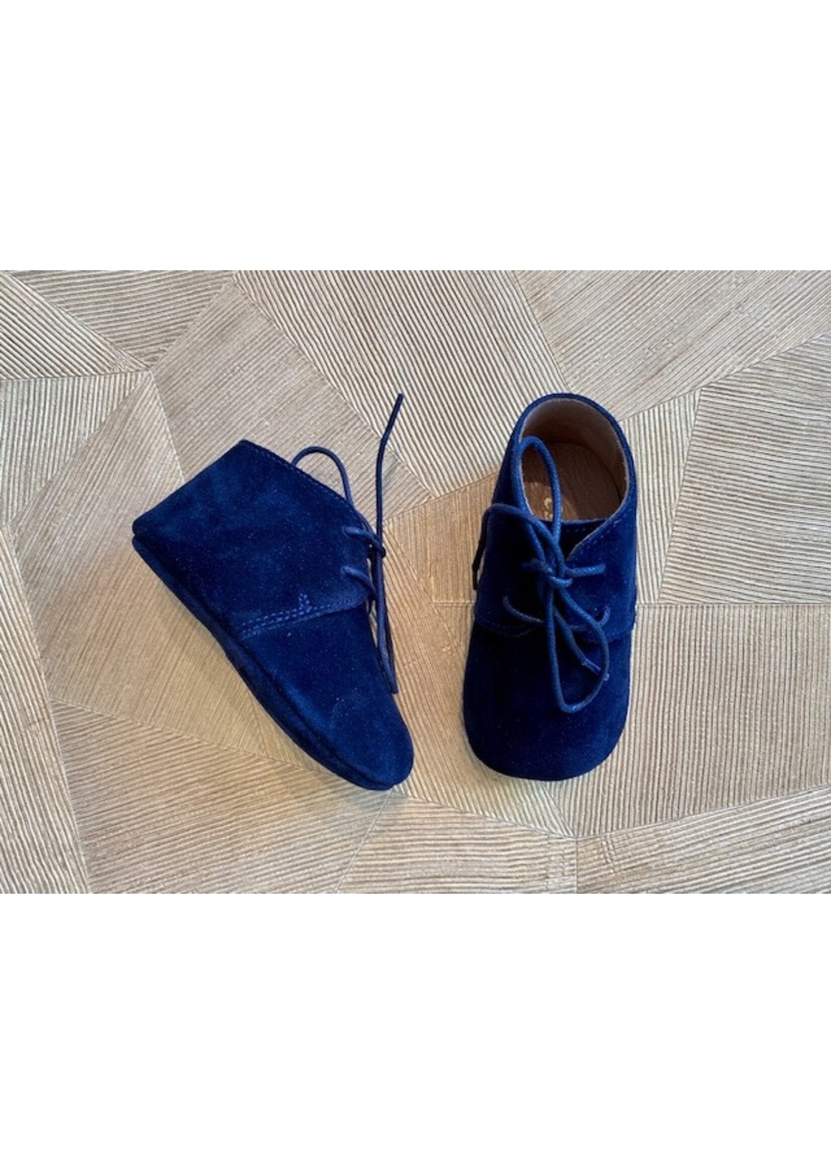 CLIC CLIC baby slofjes suede NAVY