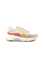 OCRA OCRA sneaker GEEL/LILA