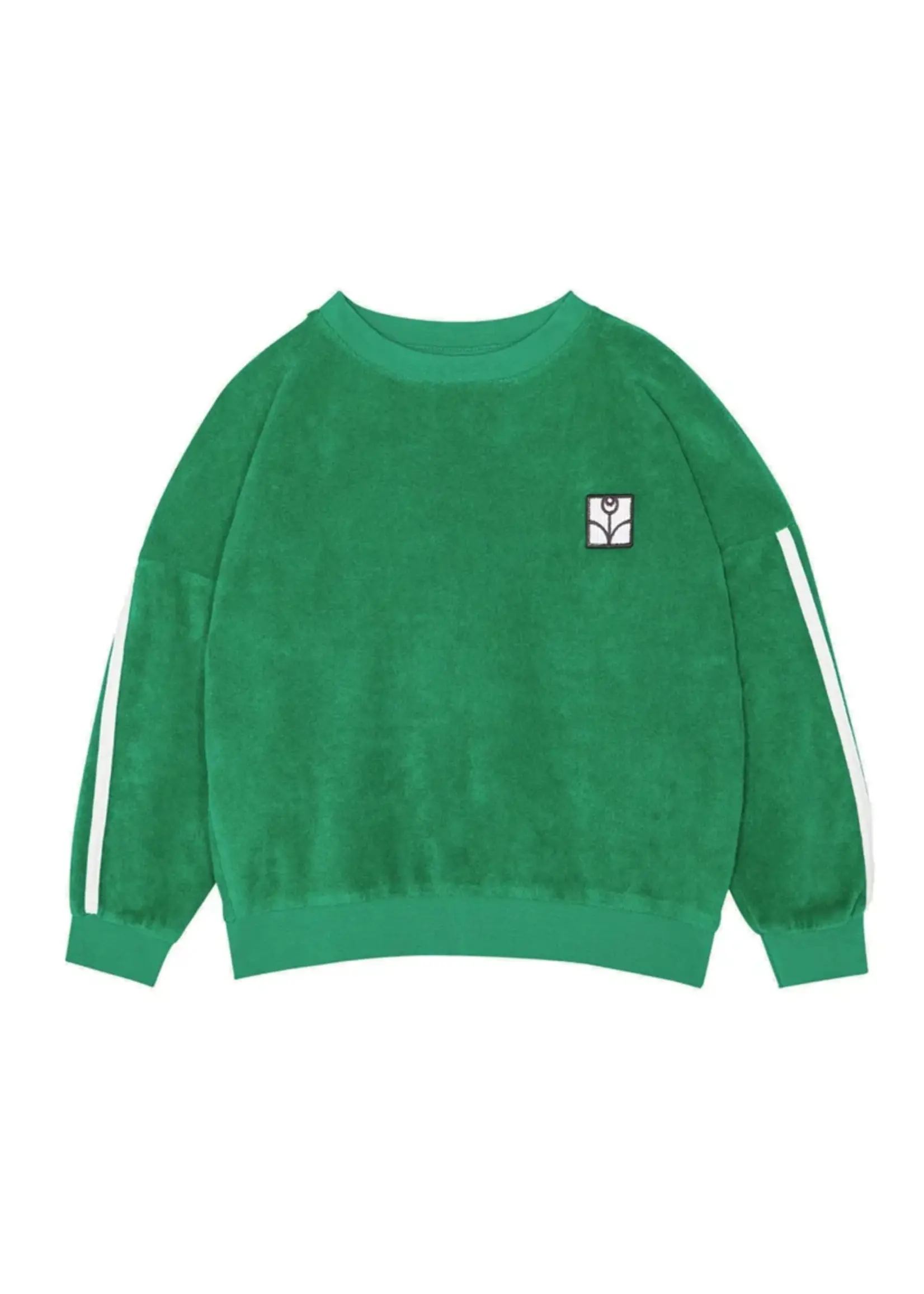 THE CAMPAMENTO CAMPAMENTO sweater groen badstof