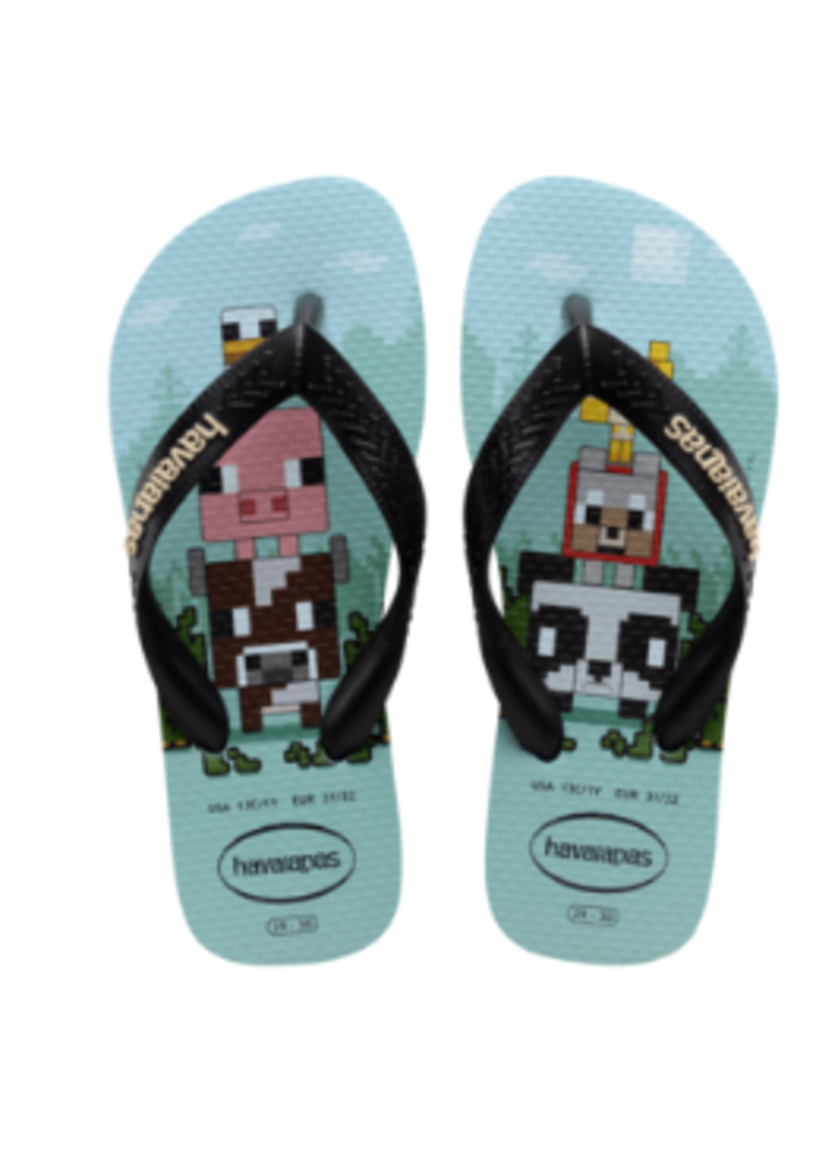 HAVAIANAS HAVAIANAS KIDS MINECRAFT LAVENDER BLUE