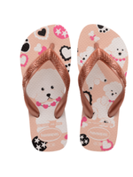 HAVAIANAS HAVAIANAS KIDS TOP PETS BALLET ROSE/GOLDEN BLUSH