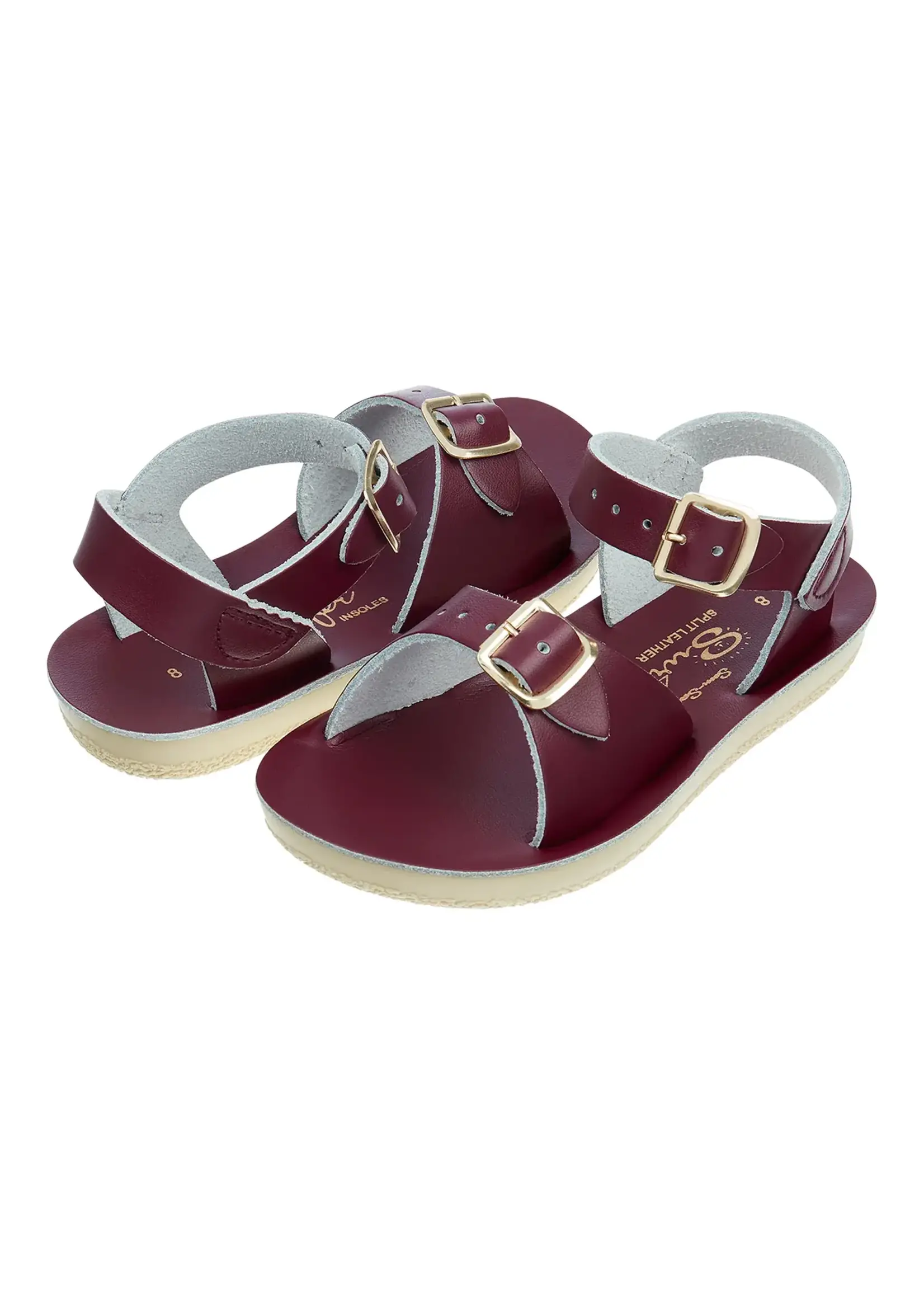 SALTWATERSANDALS SALT WATER surfer CLARET