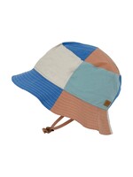 MP DENMARK MELTON BLOCK BUCKET HAT trellis