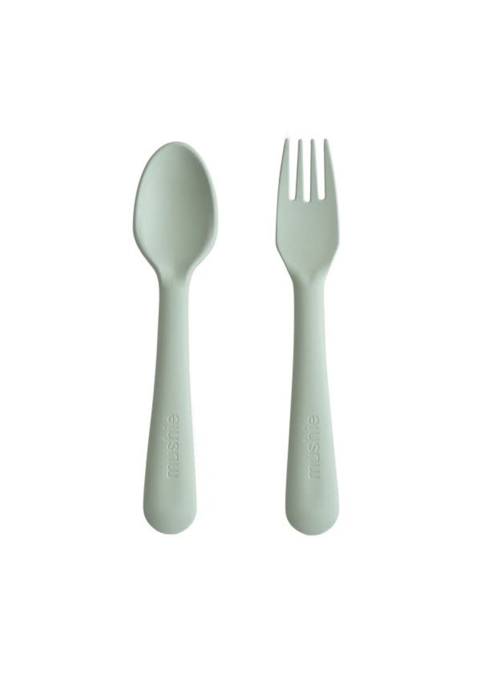 MUSHI MUSHIE - Vork & Lepel - Sage SET