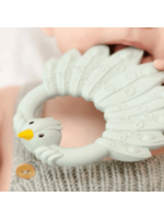 MUSHI NATRUBA Teething Ring Peacock Pale