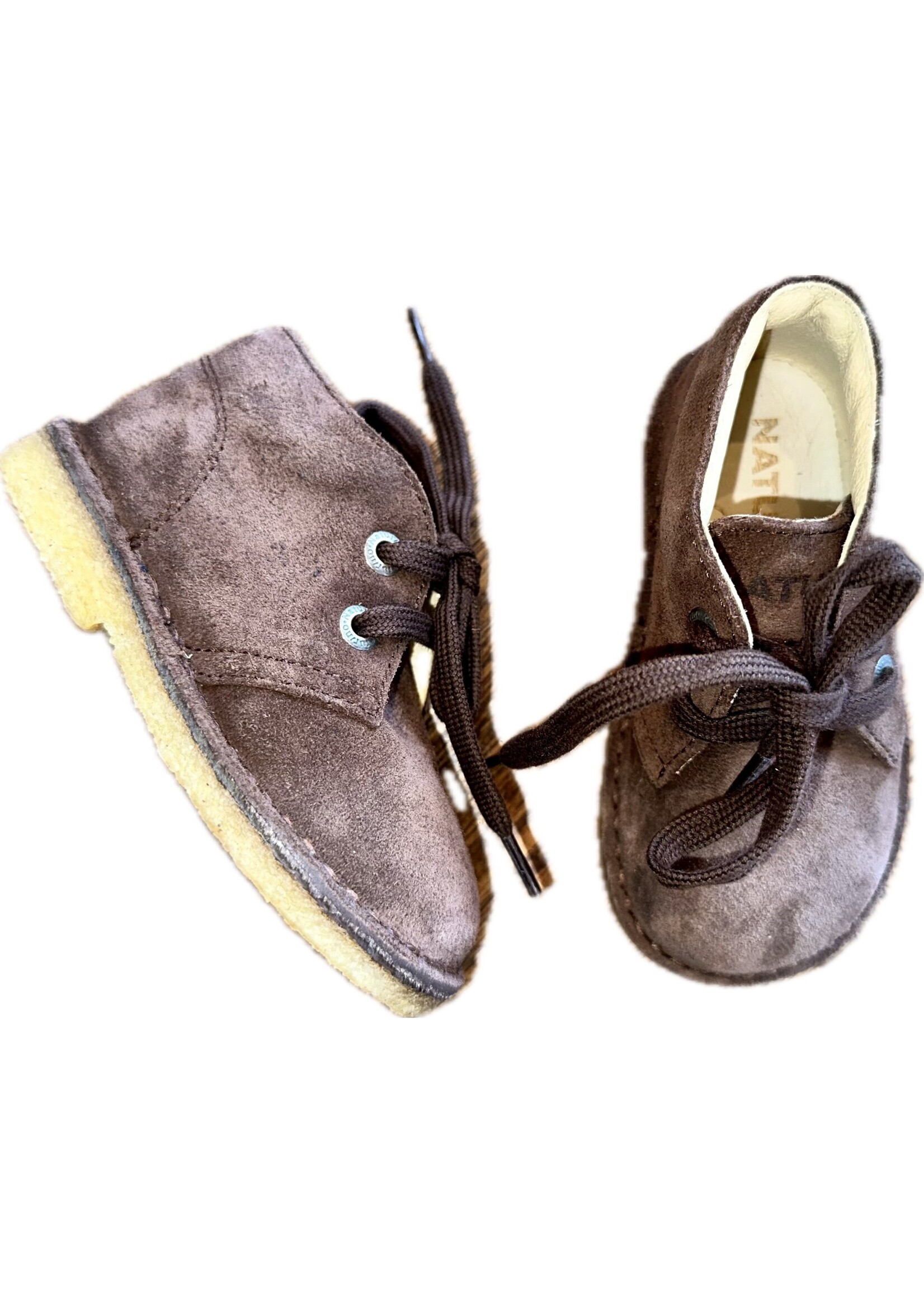 NATURINO NATURINO MILKY dark brown suede