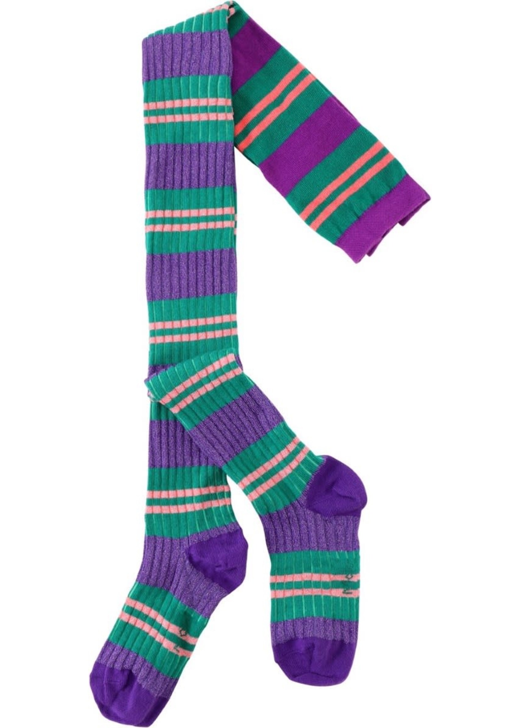 MOLO MOLO Stripy Tights Purple