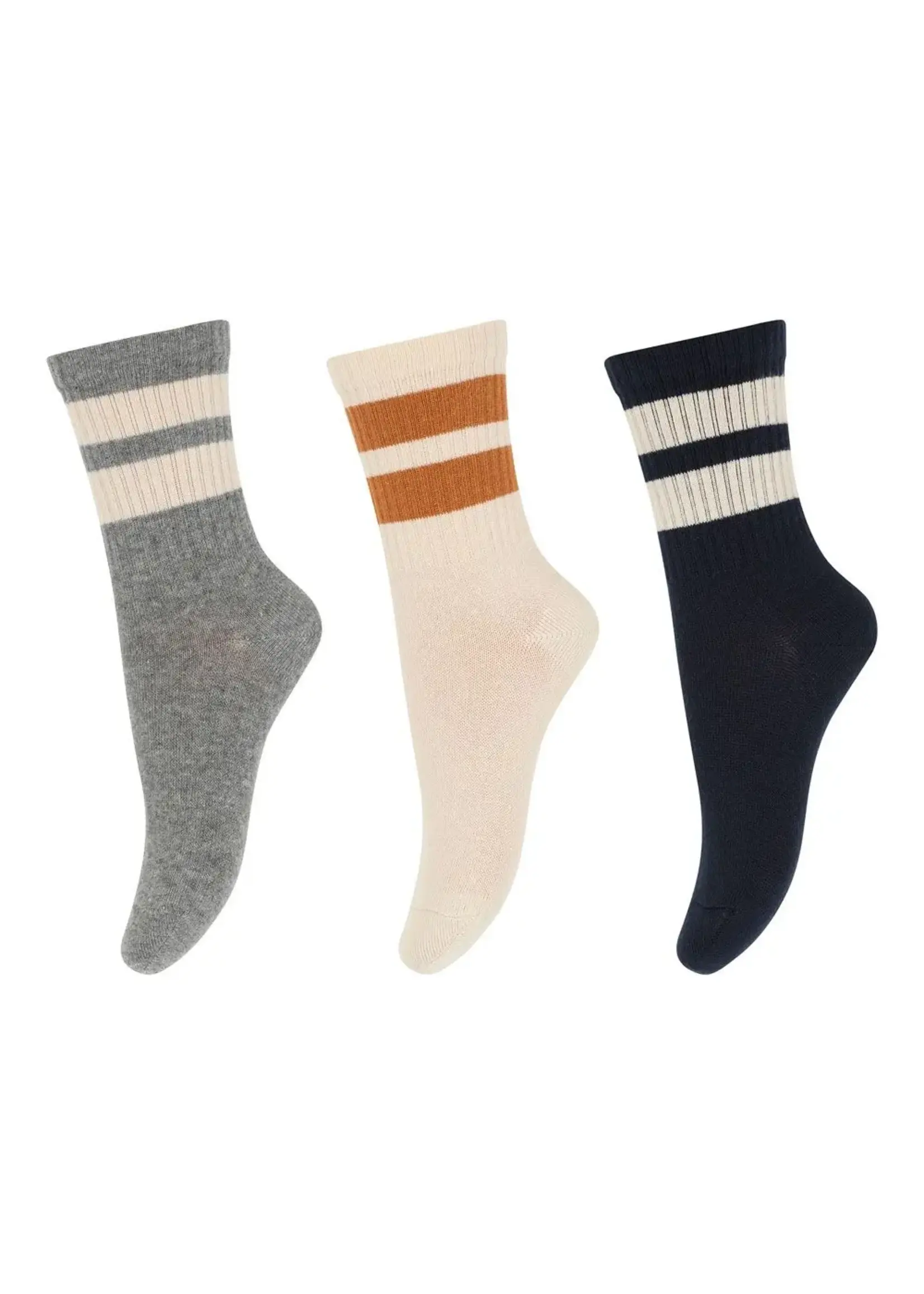 MP DENMARK MP DENMARK socks rib 3 pack navy