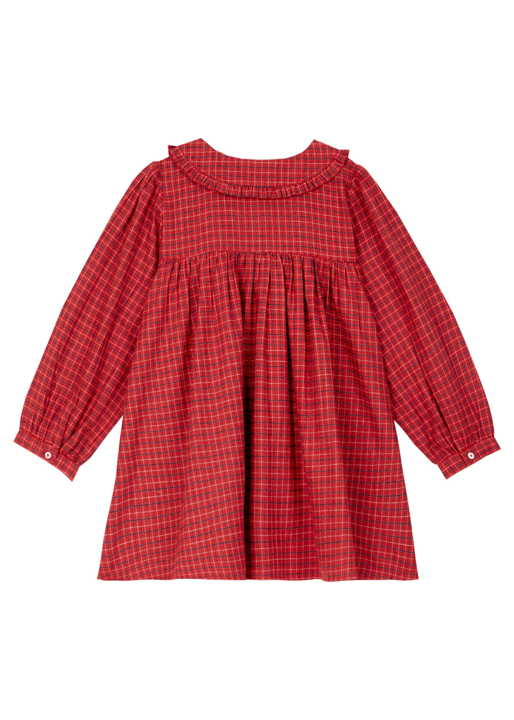 EMILE ET IDA EMILE&IDA robe ECOSSAIS