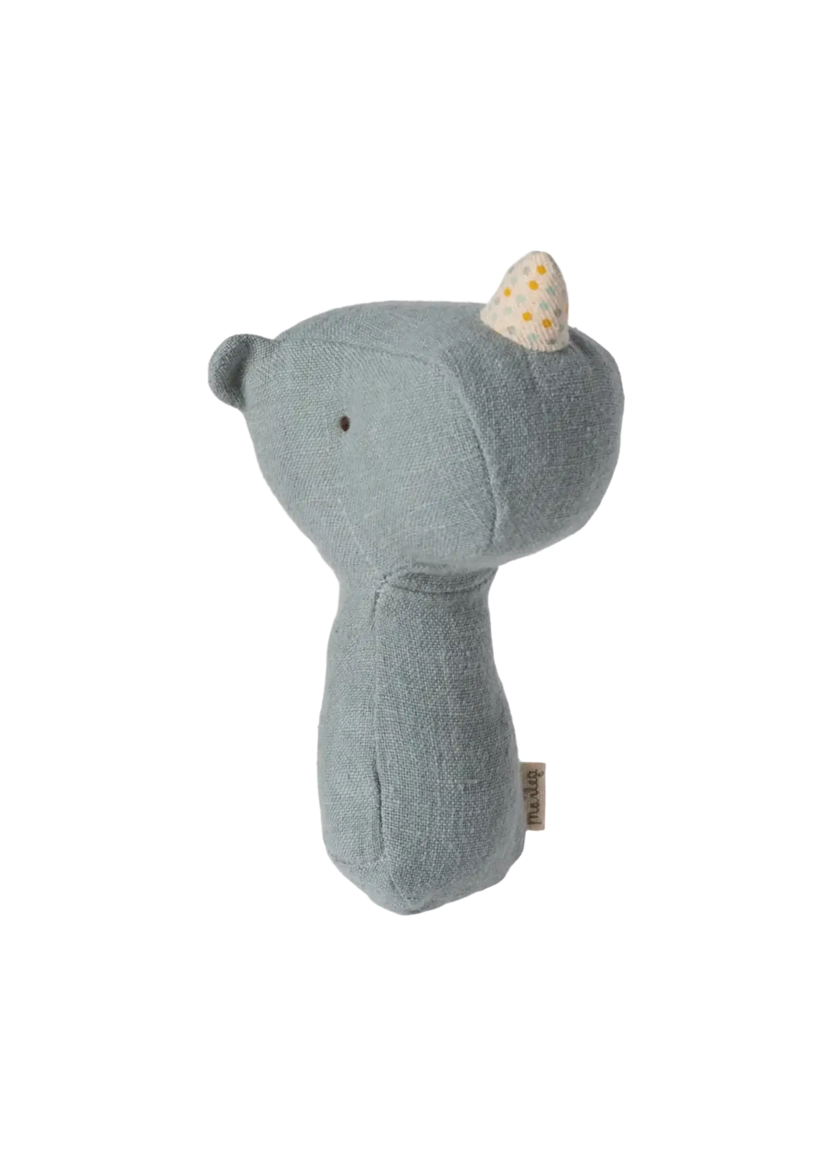 MAILEG Maileg Lullaby friends RHINO rattle BLUE