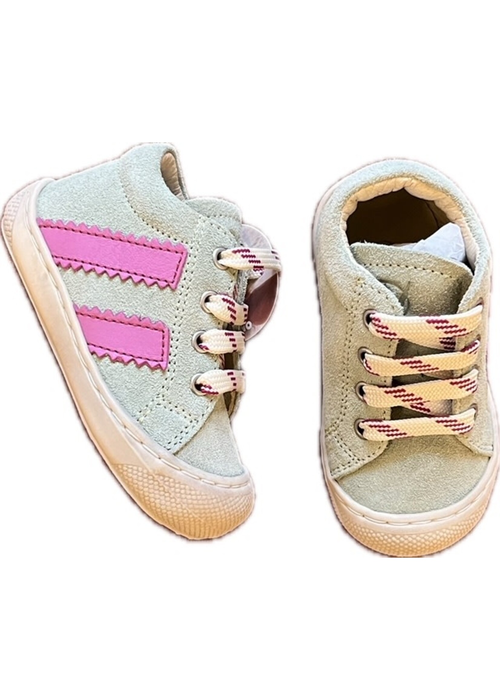 NATURINO NATURINO MACKS streep mint-deep pink