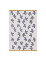 sophie home SOPHIE HOME Leaf Reversible Baby Blanket Blue