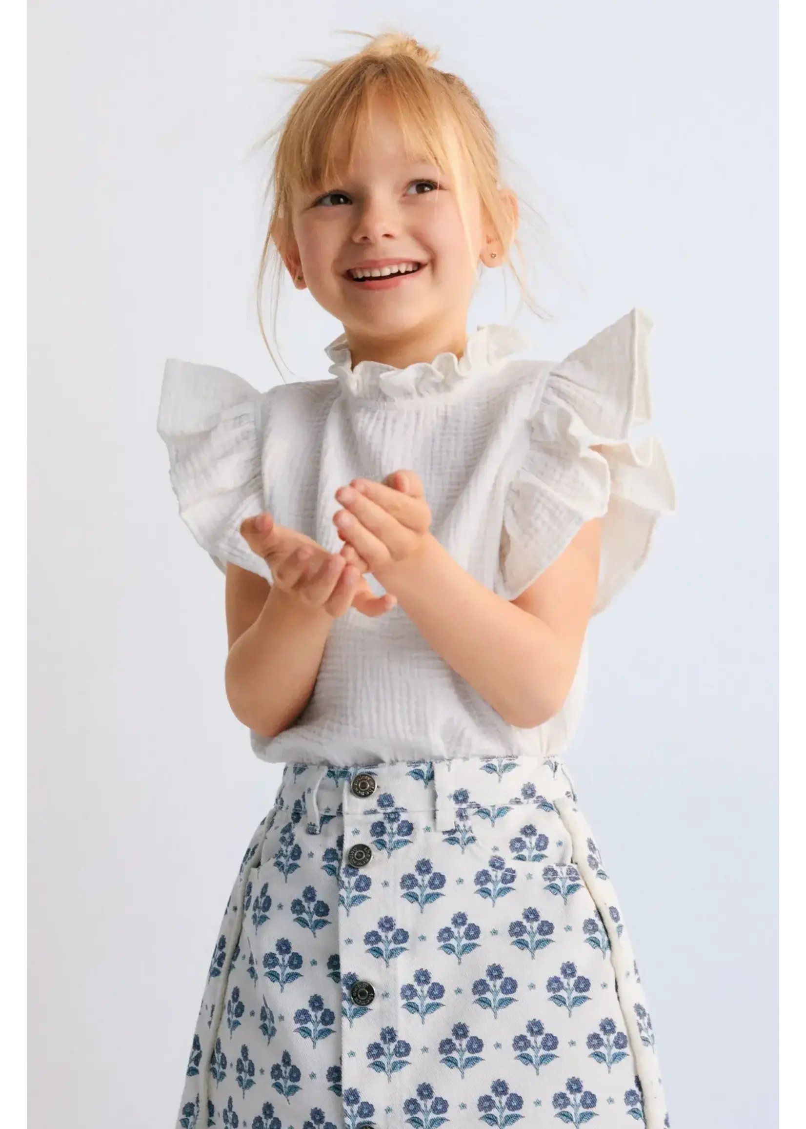 THE NEW SOCIETY THE NEW SOCIETY blouse spyros coconut