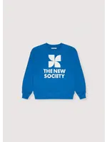 THE NEW SOCIETY THE NEW SOCIETY  Sweatshirt Mykonos cobalt