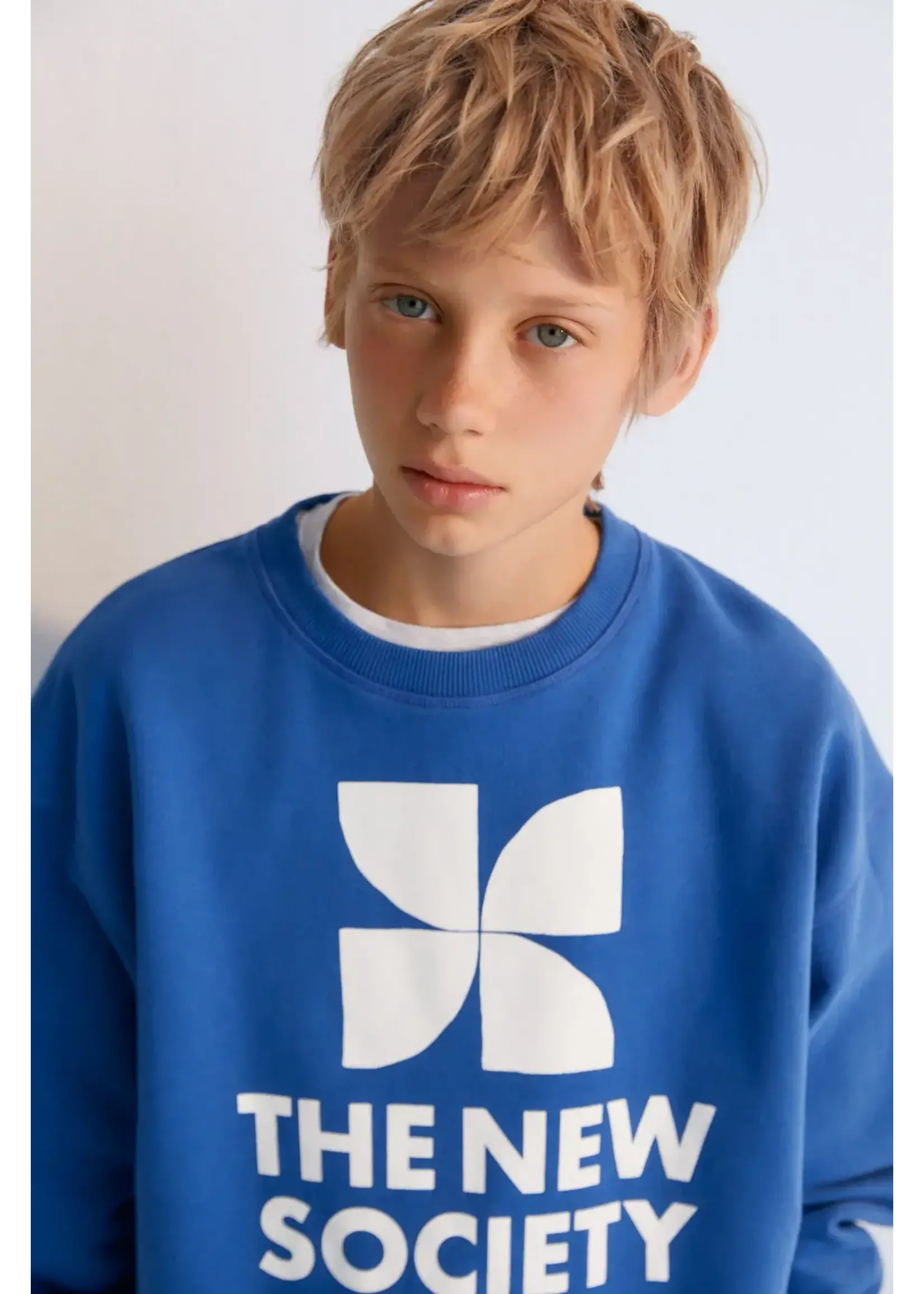 THE NEW SOCIETY THE NEW SOCIETY  Sweatshirt Mykonos cobalt