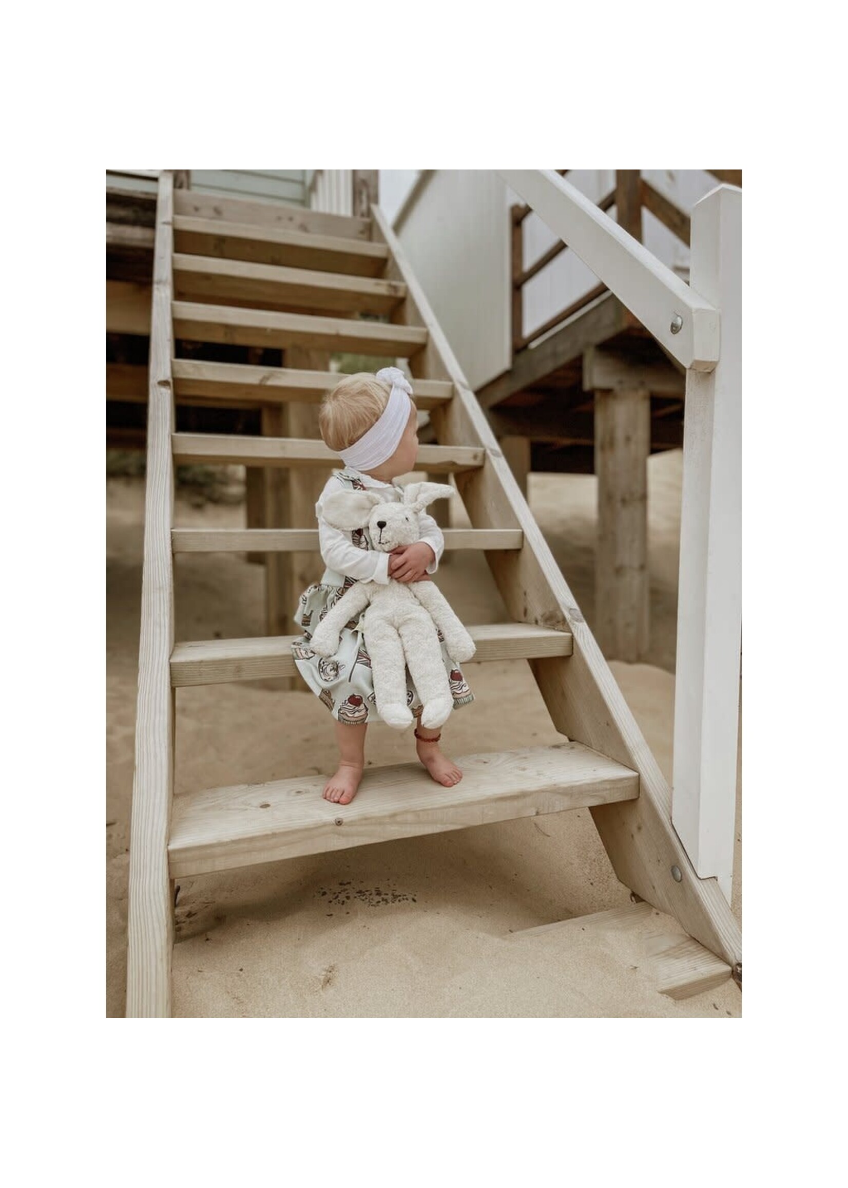 SENGER SENGER knuffel Floppy animal Rabbit, large white