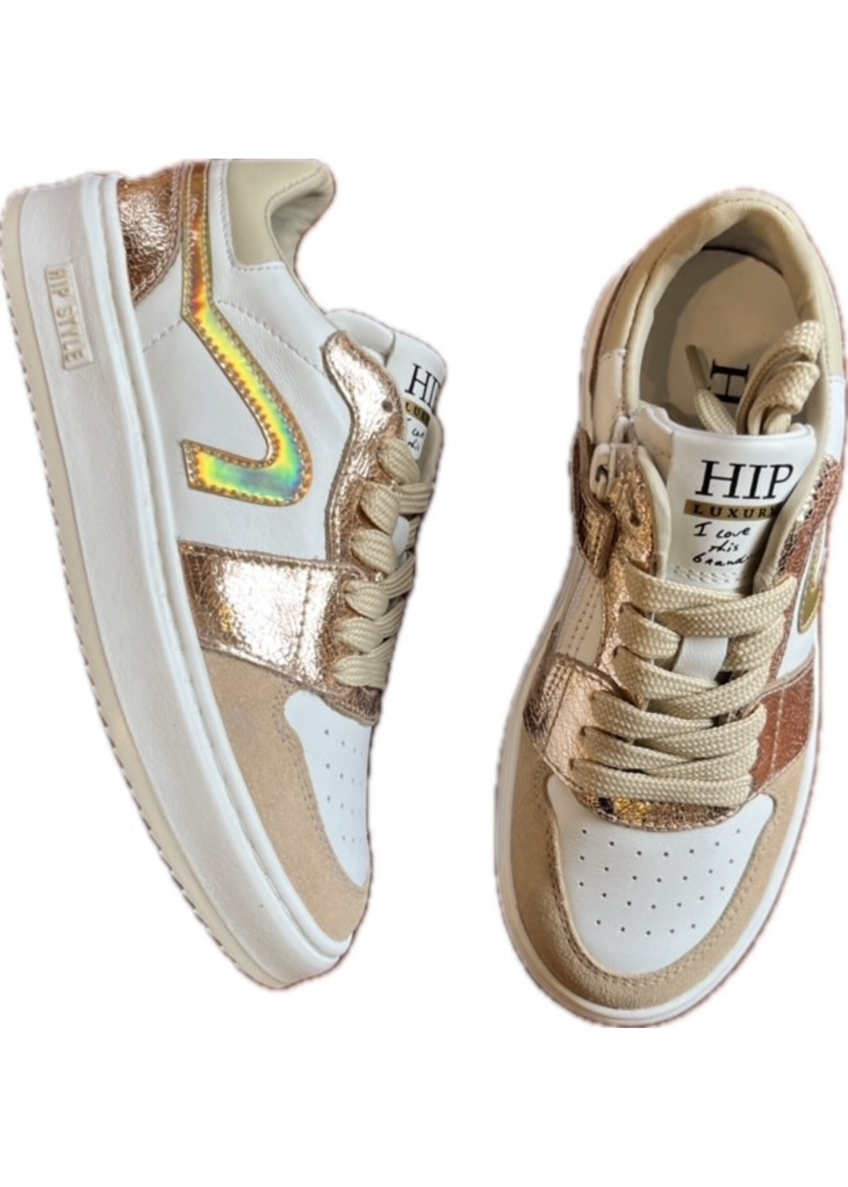 HIP HIP DI laag  beige bronze
