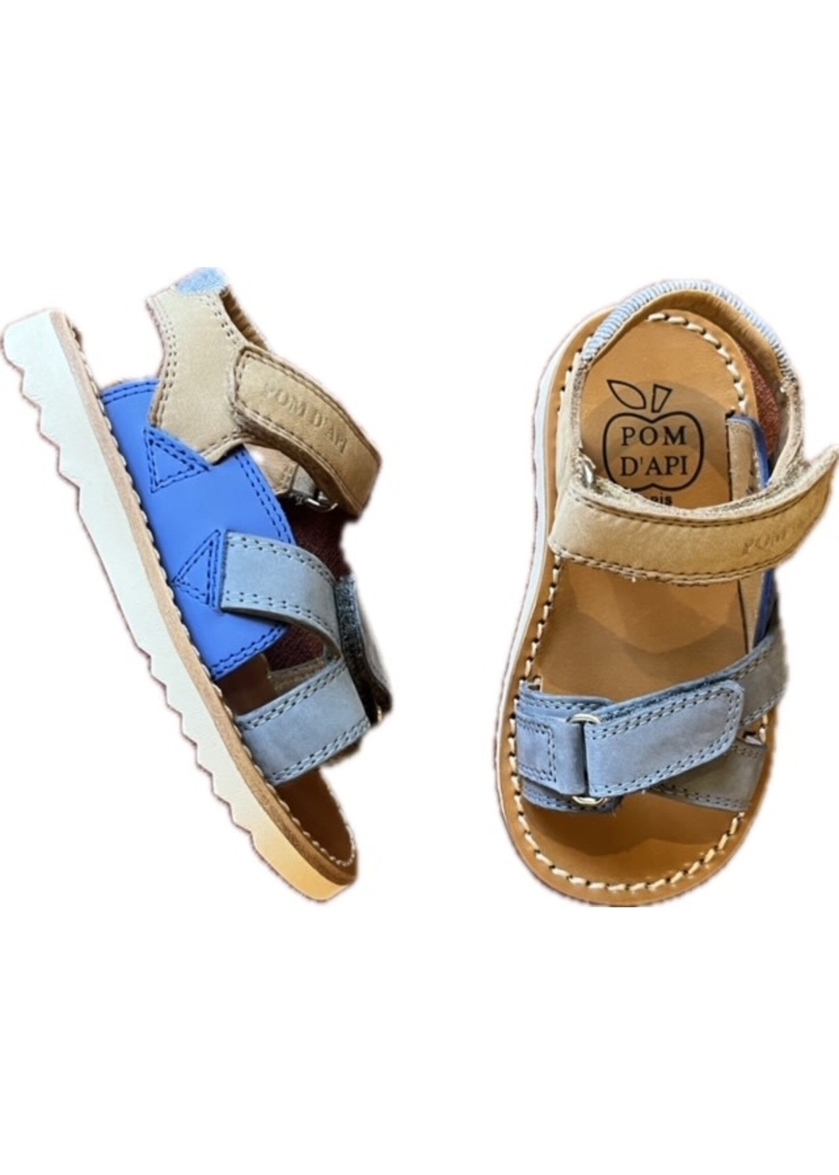 POM D’API POM D'API sandaal WAFF JIMY oceano