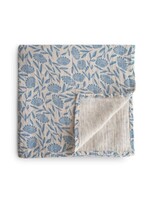 MUSHI MUSHIE-swaddle-BLUE FLOWERS