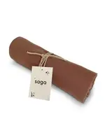 SAGA SAGA swaddle 100x100cm CLOVE
