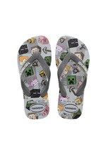 HAVAIANAS HAVAIANAS KIDS MINECRAFT GRIJS