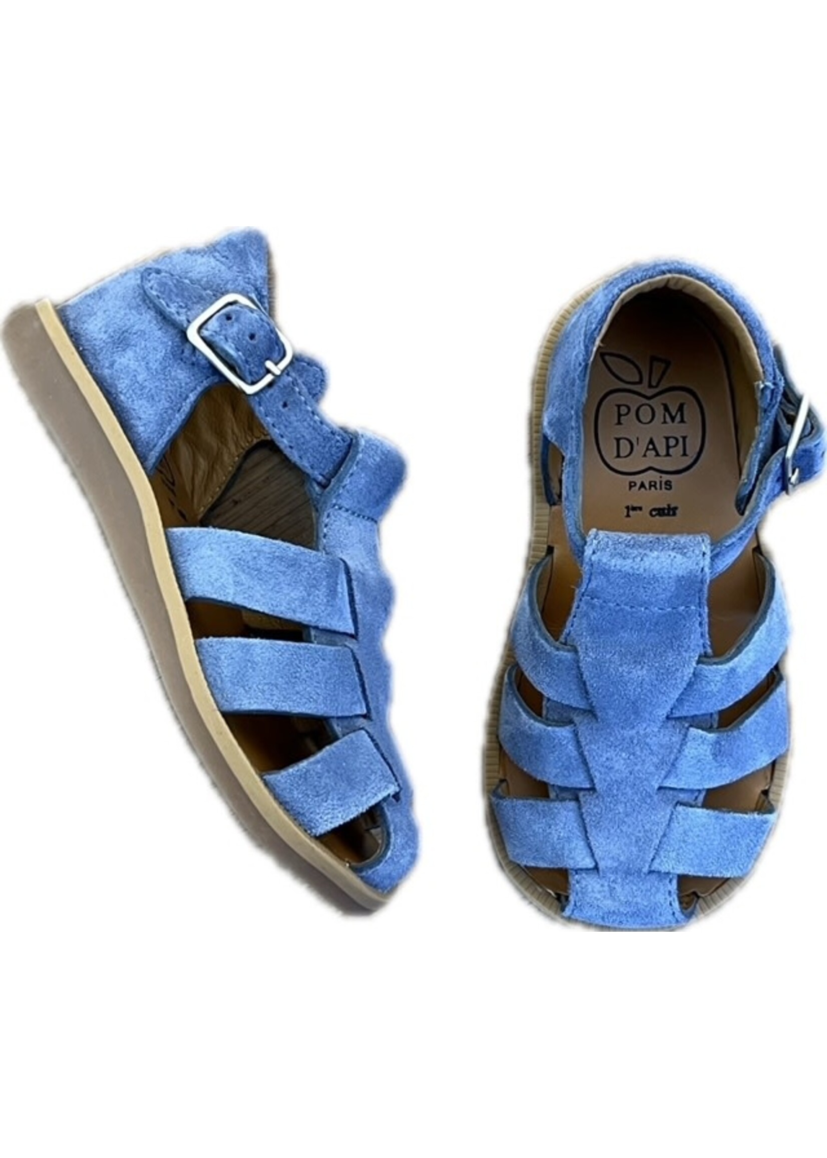 POM D’API POM D’API sandaal POPPY DADDY blue