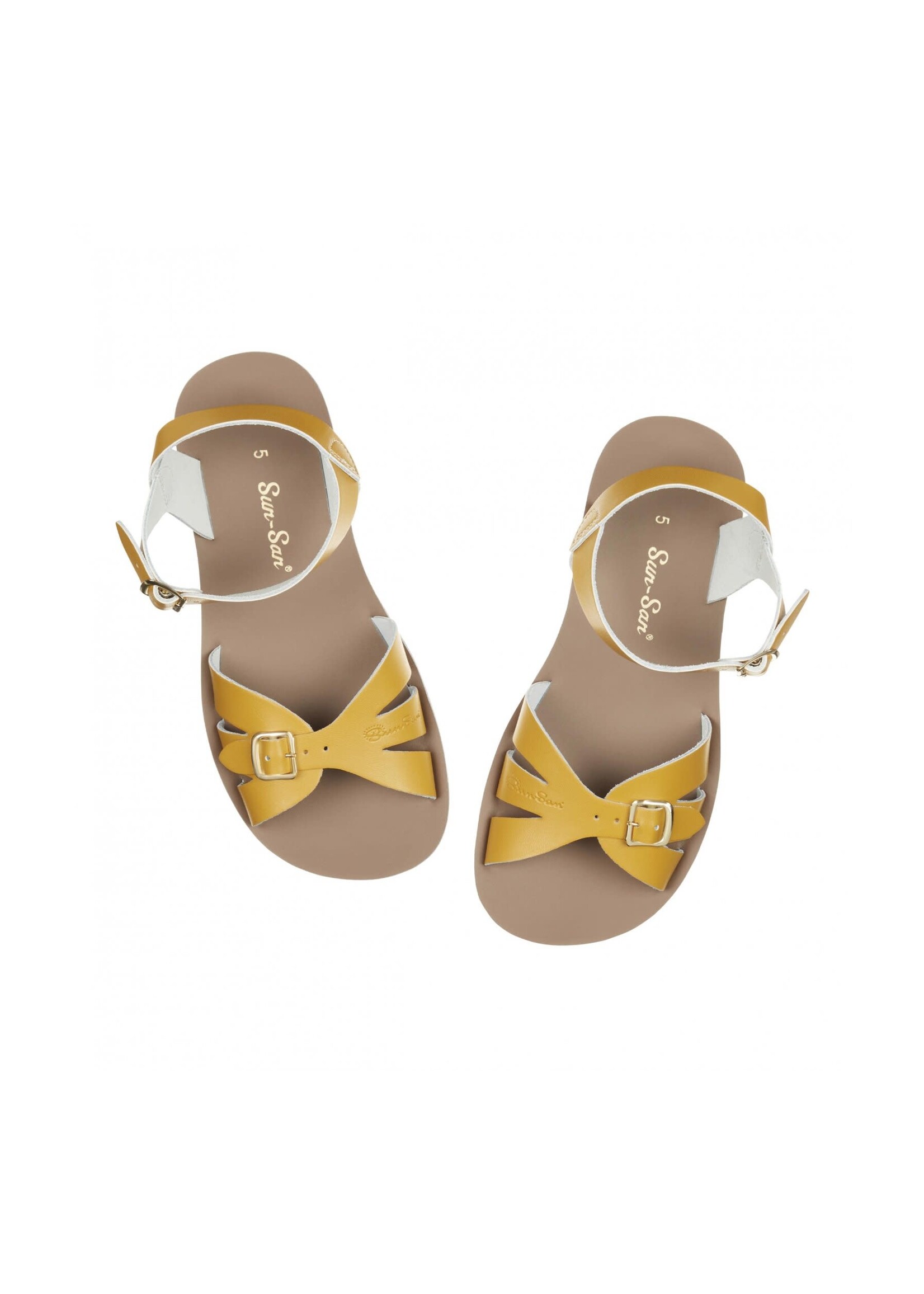 SALTWATERSANDALS *SALT-WATER Boardwalk MUSTARD