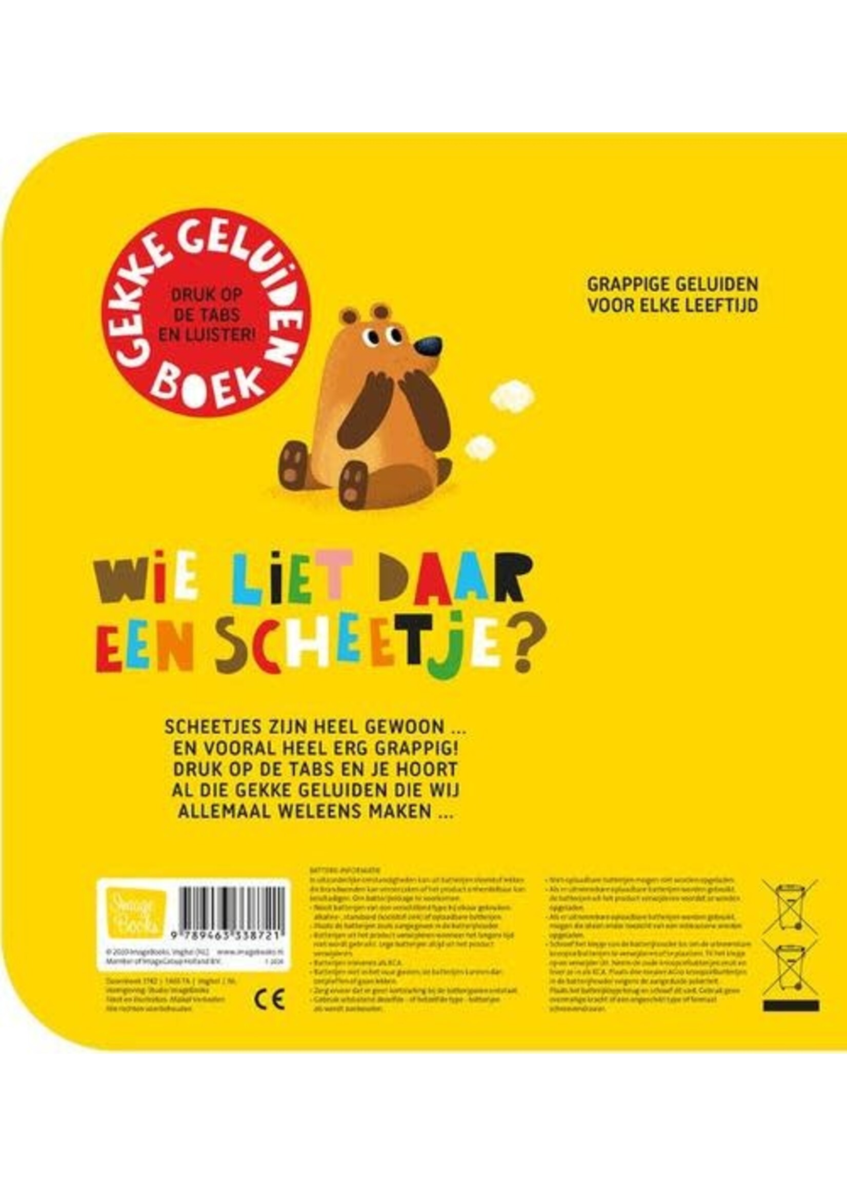 GELUIDBOEKJE Wie liet daar een scheetje?