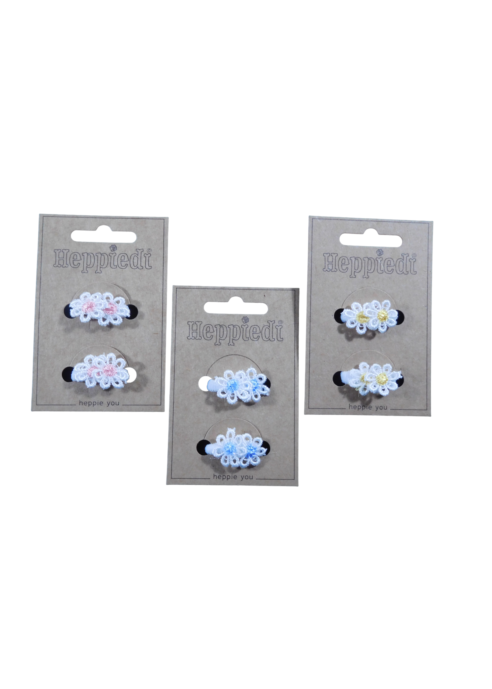 HEPPIEDI HEPPIEDI 2 x elastiekje met MADELIEFJES