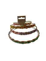 HEPPIEDI Heppiedi Diadeem TWIST goud/pastel