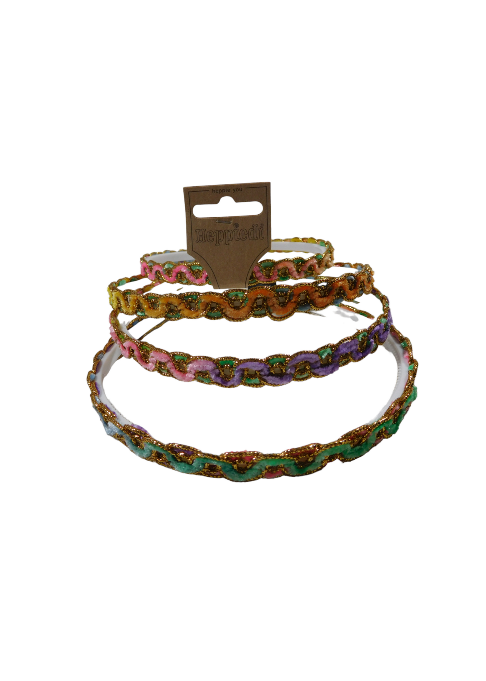 HEPPIEDI Heppiedi Diadeem TWIST goud/pastel