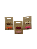 HEPPIEDI HEPPIEDI 2 x 3 pompon knijpertje