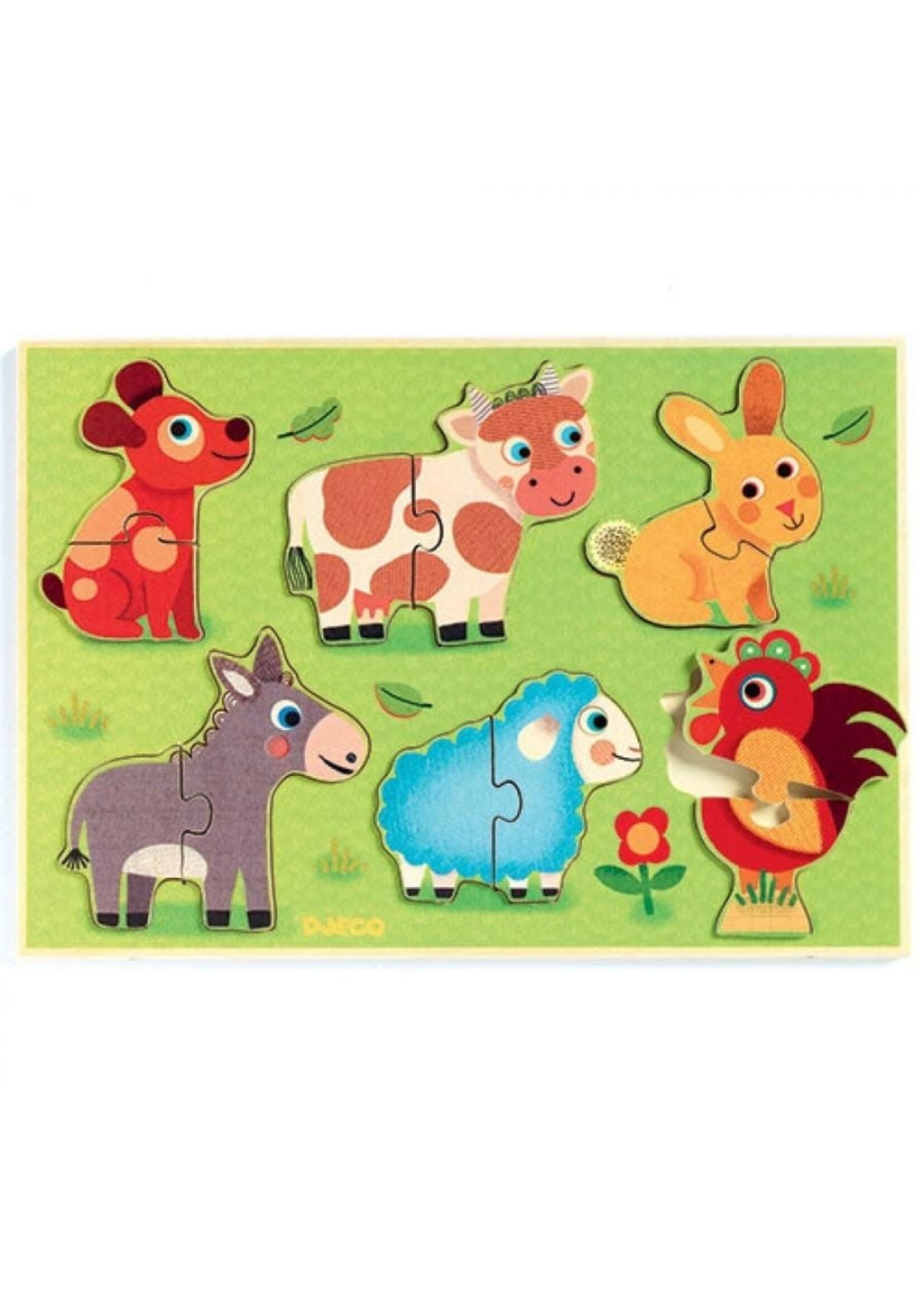 Djeco Puzzel Pachat en zijn vrienden