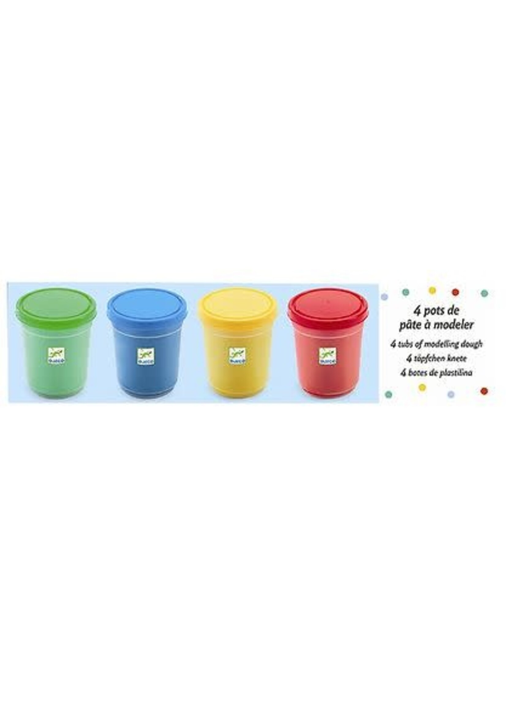 Djeco Klei - 4 st. - Multicolour