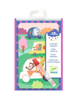 Djeco Magische kleuring  onderweg