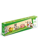 Djeco – Inlegpuzzel – Boerderijdieren