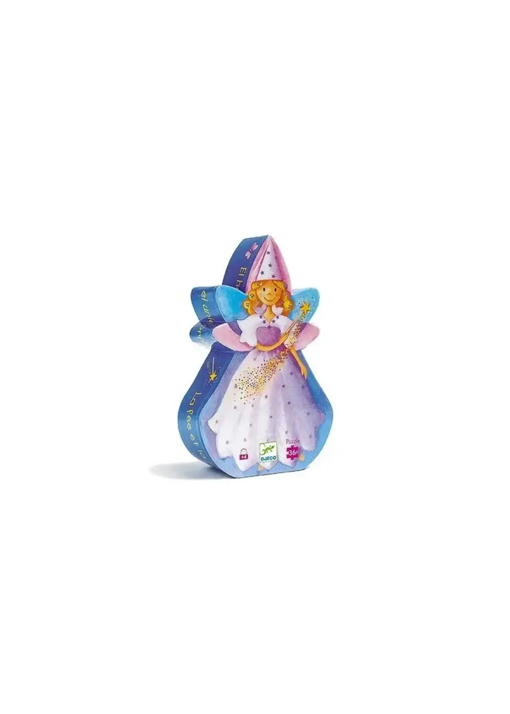 deco puzzel de fee en de eenhoorn 36st