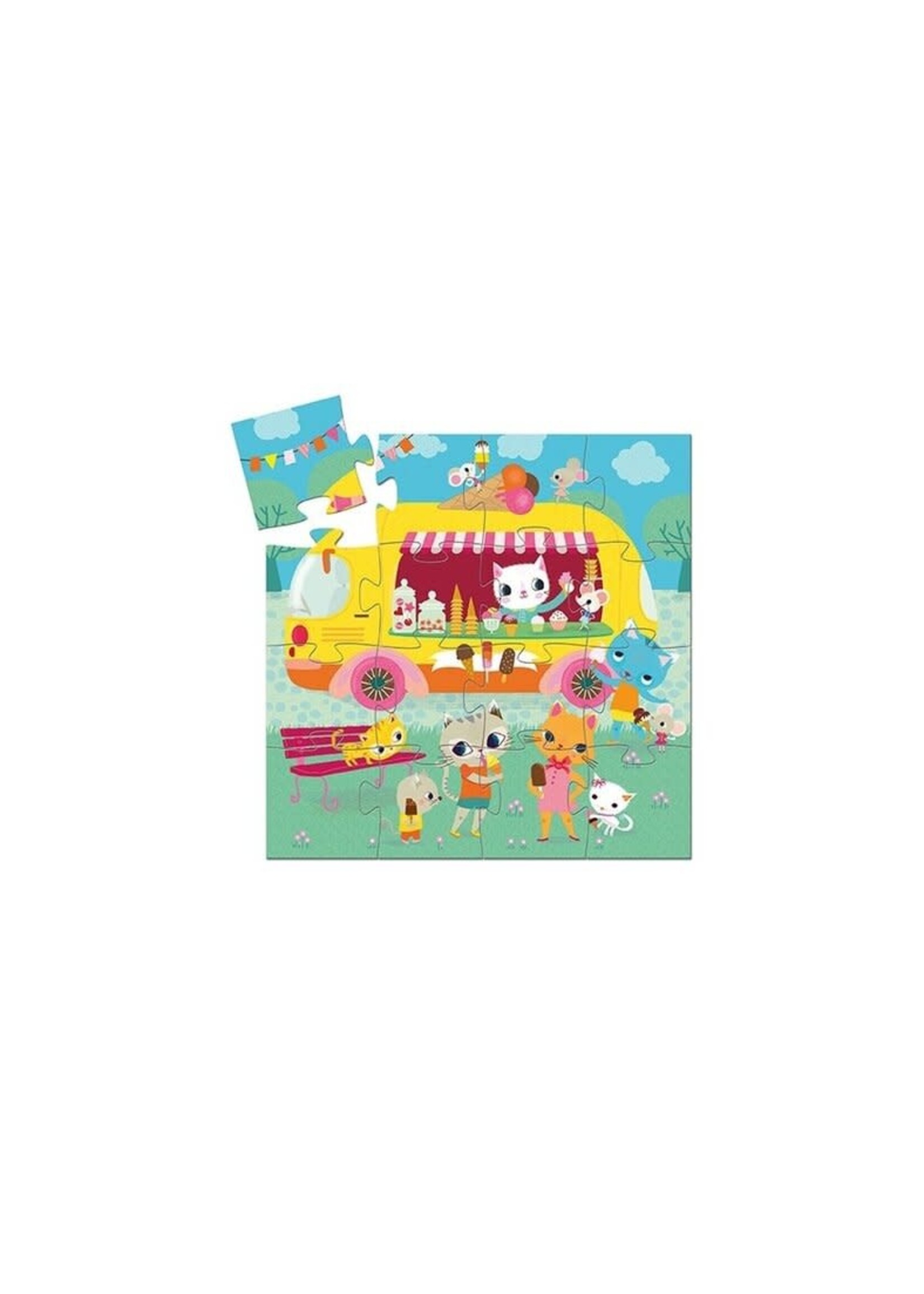Djeco puzzel ijskar 16st