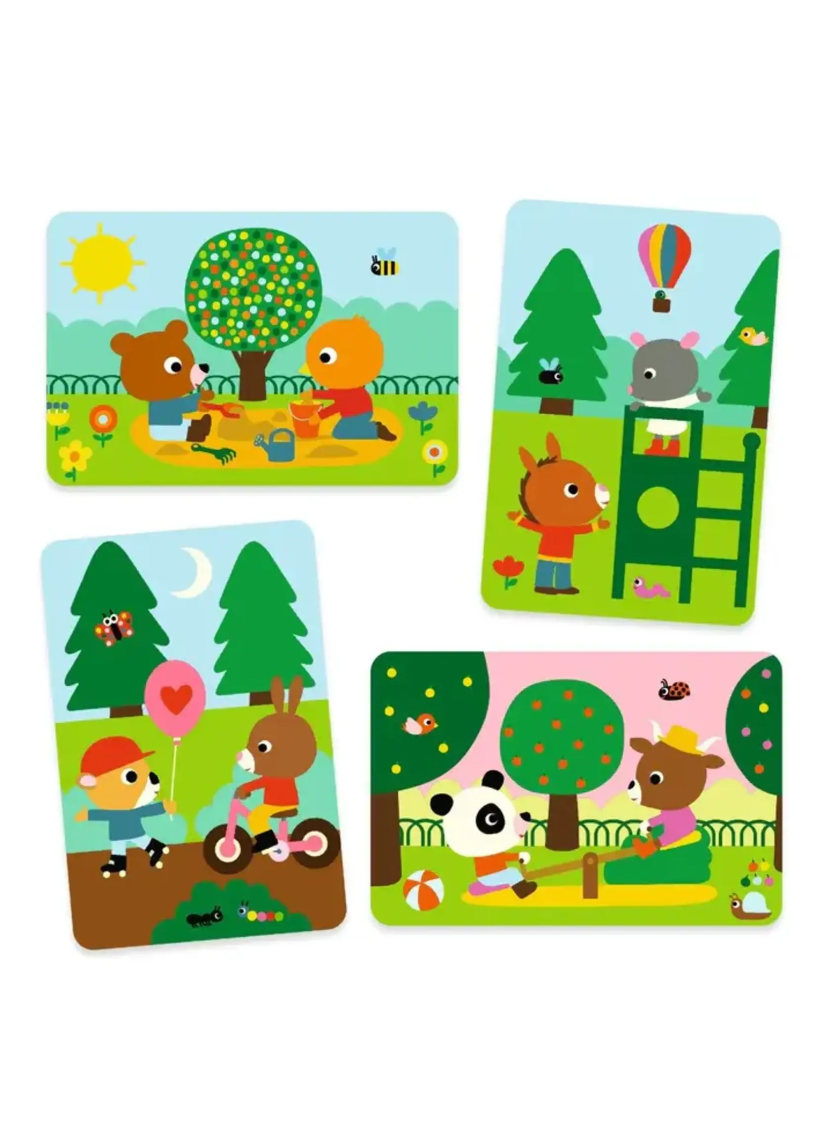 Djeco Magische kleuring  in het park