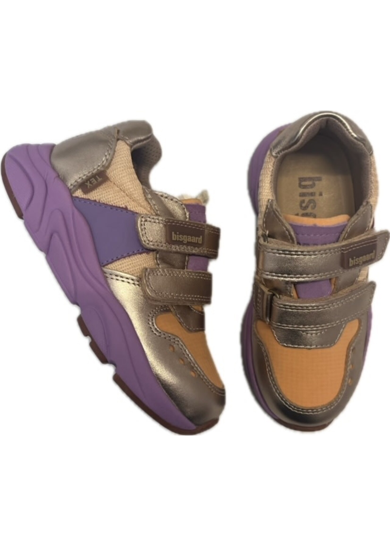 BISGAARD BISGAARD herle tex GOLD paarse zool