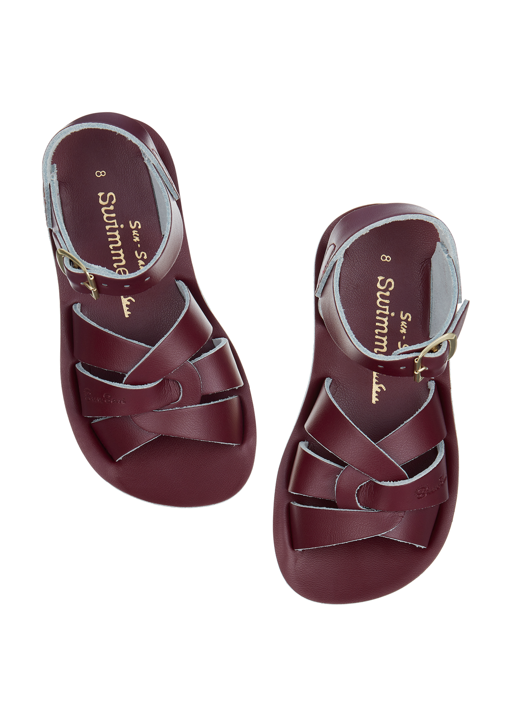 SALTWATERSANDALS SALT WATER swimmer CLARET