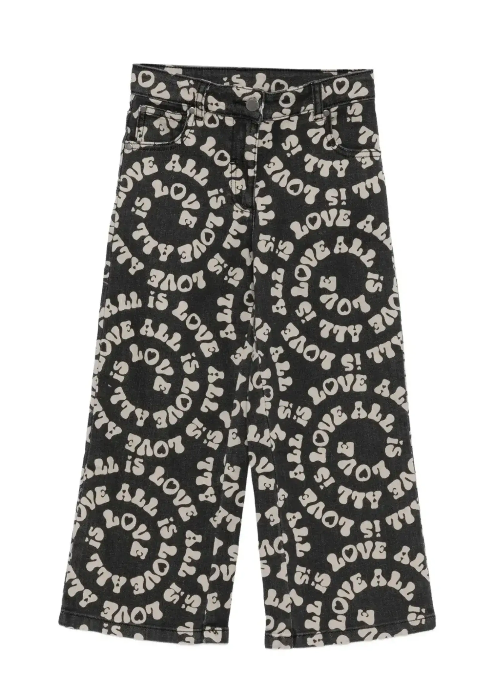 STELLA MC CARTNEY *STELLA McCARTNEY TROUSERS Love is All-print