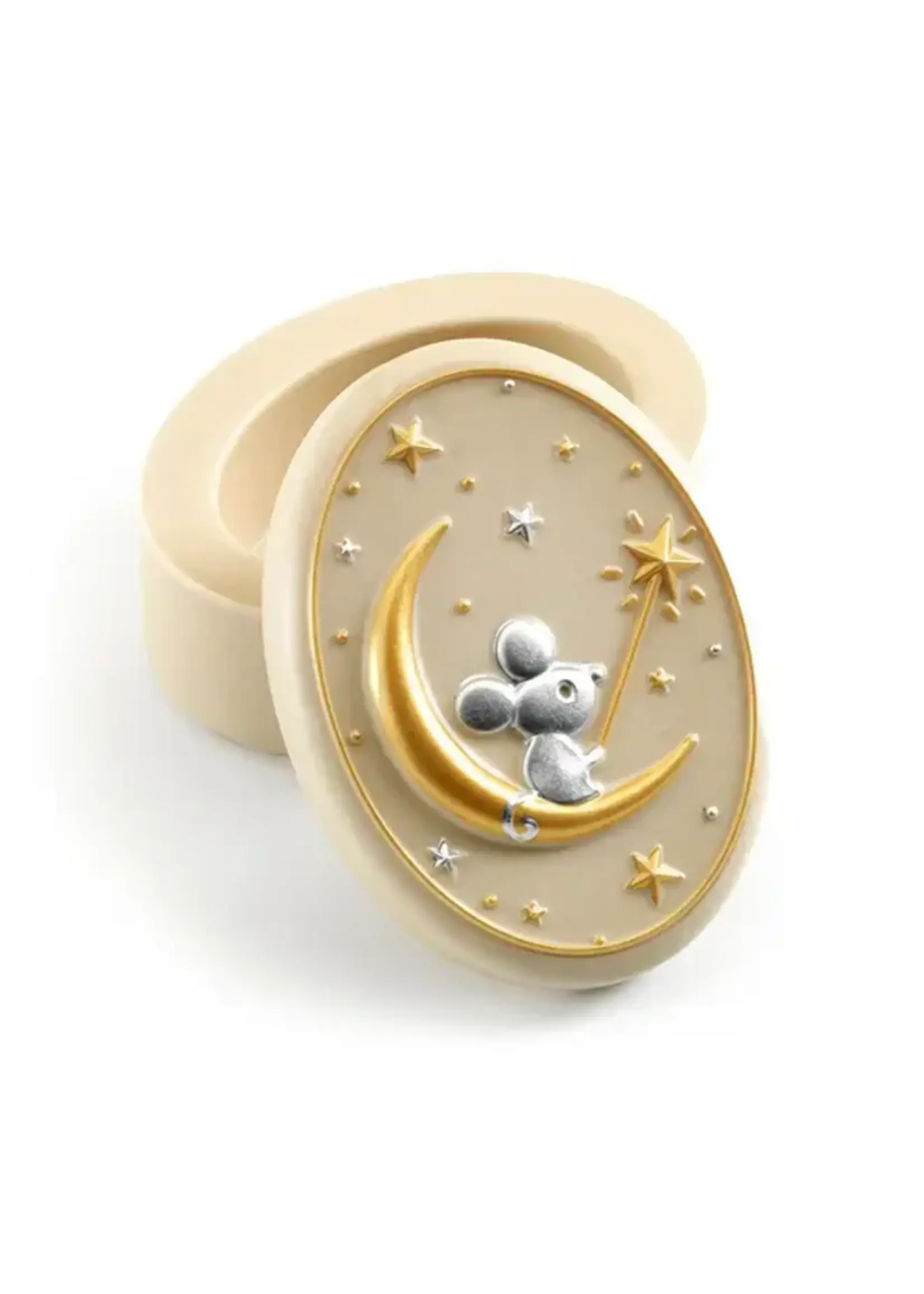 djeco Djeco tandendoosje mint creme petrol