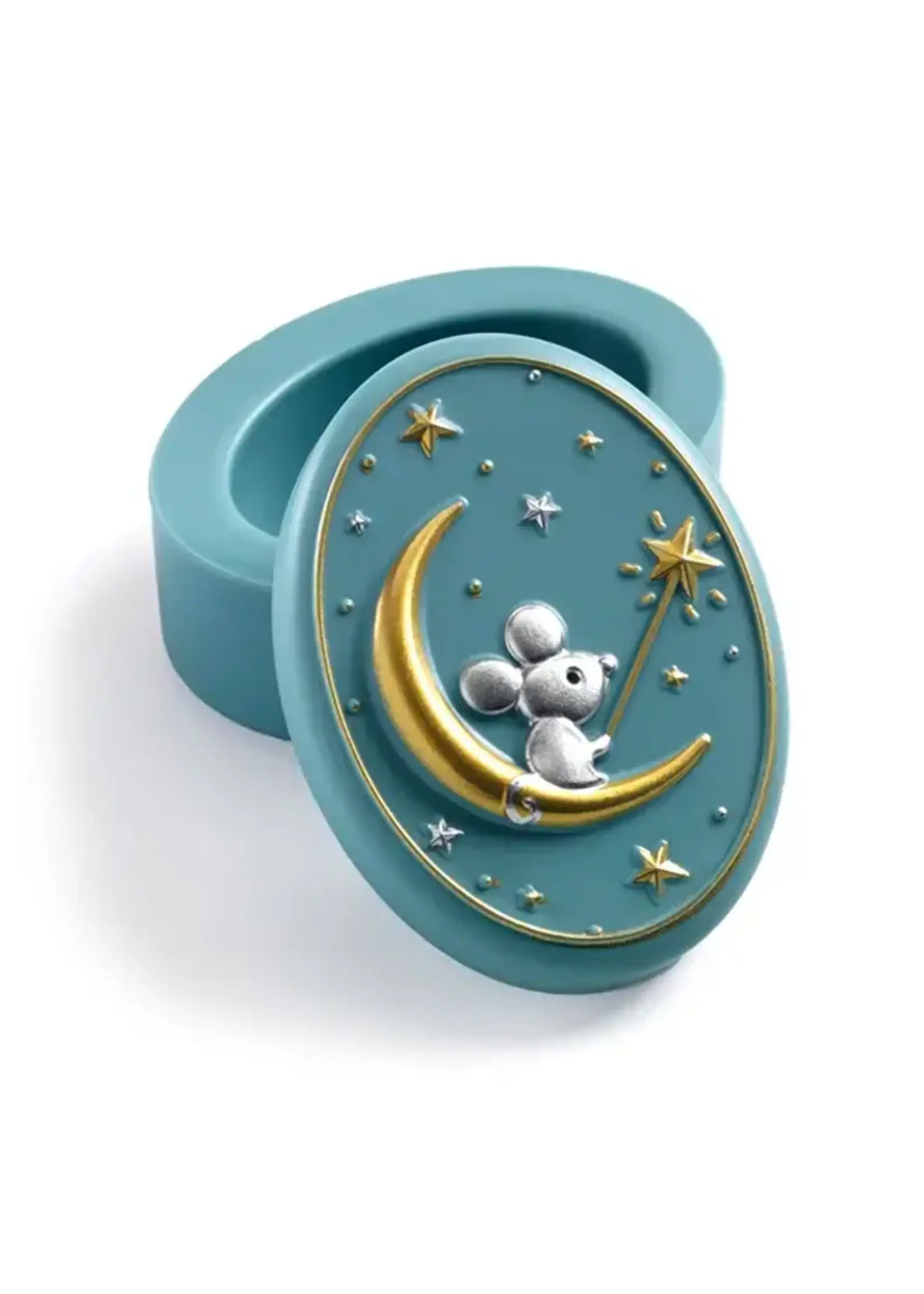 djeco Djeco tandendoosje mint creme petrol