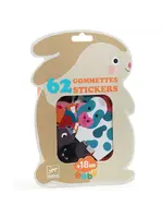 djeco Djeco stickers boerderijdieren 62st
