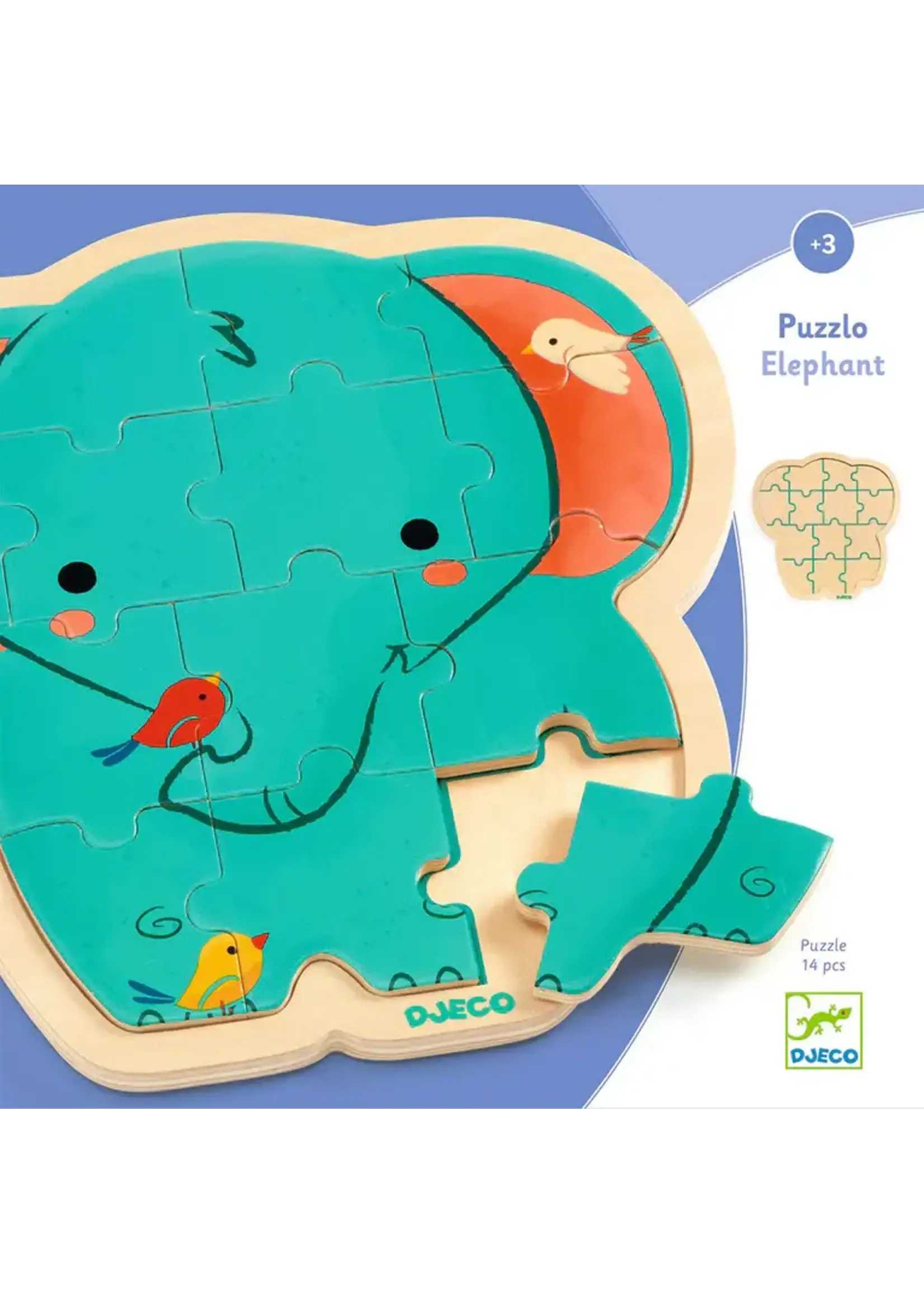 djeco Djeco puzzel olifant