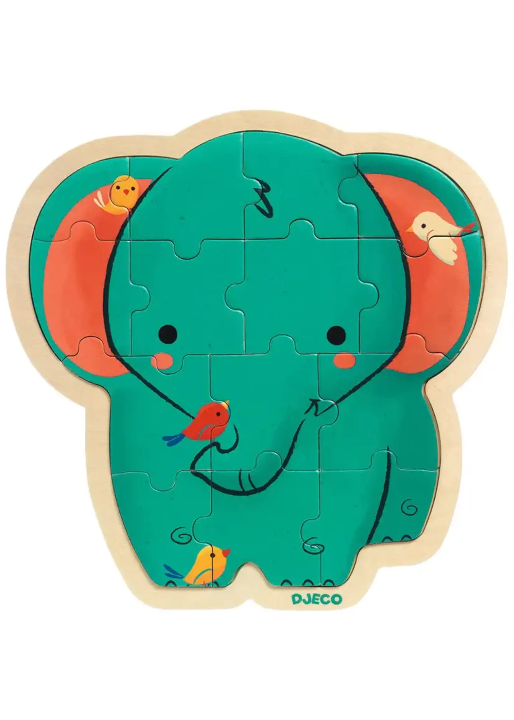 djeco Djeco puzzel olifant