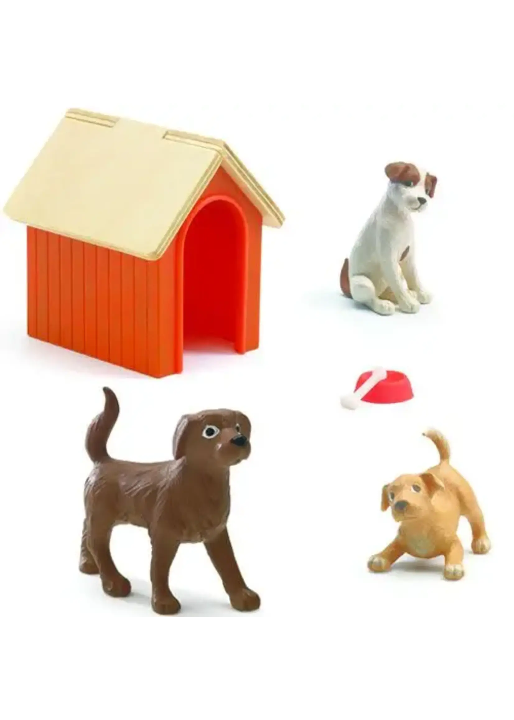 Djeco poppenhuis honden